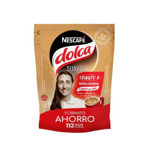 Nescafé Dolca Suave x 170 Gr (Económico)