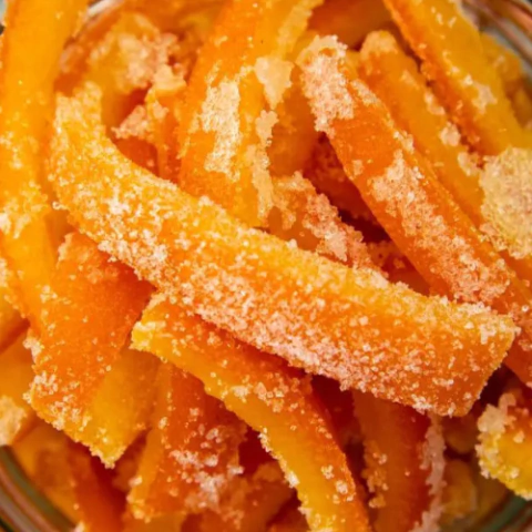 Cáscaras de Naranja Azucaradas x 100 Gr - comprar online