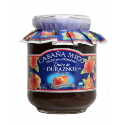 Dulce de Duraznos x 454 Gr - Cabaña Mico