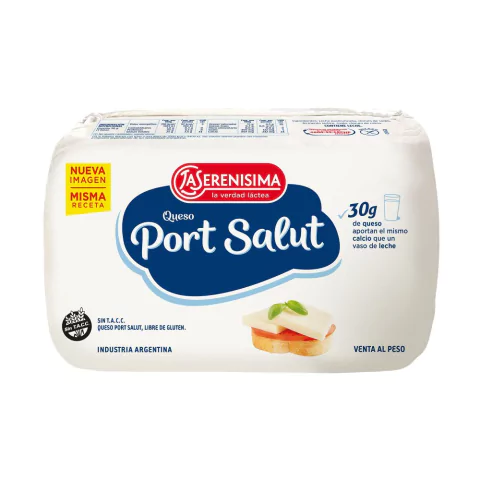 Port Salut La Serenísima Fraccionado x 500 Gr (aprox)