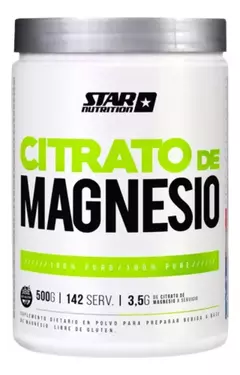 CITRATO DE MAGNESIO STAR SIN SABOR