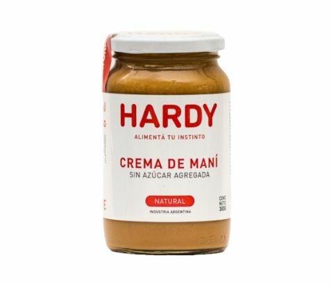 CREMA DE MANÍ NATURAL-HARDY 380g