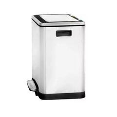 Cesto basura 30lt acero inoxidable - comprar online