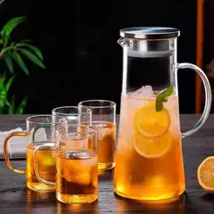 Jarra vidrio templado 1200ml - comprar online