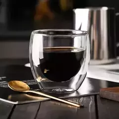 Vaso doble vidrio 250ml - comprar online