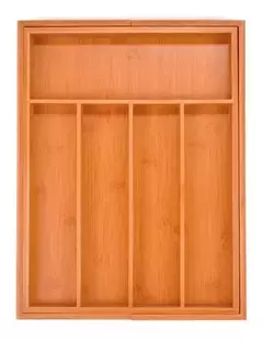 Organizador de cubiertos bambú extensible Vonne en internet
