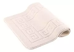 Alfombra de baño marfil antideslizante 60 x 40 cm Vonne en internet
