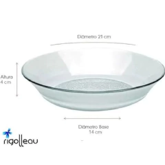 PLATO HONDO AQUAMARINE FLINT | Vajilla Cerámica de Diseño - comprar online