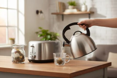 PAVA ACERO INOX 2.5 LITROS | Hervidor Cocina Bazar Once - tienda online