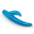 vibrador em jelly com estimulador de clitóris e motor duplo - comprar online