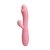 VIBRADOR RECARREGÁVEL EM SILICONE COM ESTIMULADOR DE CLITORIS E 30 VELOCIDADES