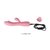 Imagem do VIBRADOR RECARREGÁVEL EM SILICONE COM ESTIMULADOR DE CLITORIS E 30 VELOCIDADES