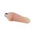 Mini prótese em Cyberskin com Escroto e Vibrador Liga e Desliga – SUPER MINI na internet