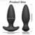 Vibrador Anal por Aplicativo - Belatrix Exclusive - loja online