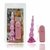 Plug Anal em Jelly com Esferas e Vibração Multivelocidade rosa