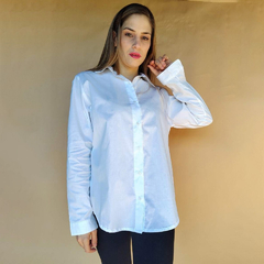 Camisa blanca elastizada - comprar online