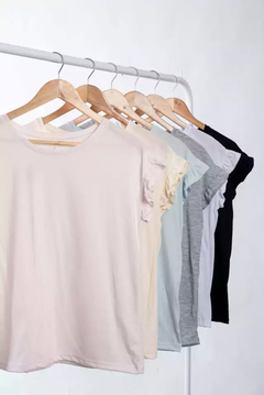 Remera manga volado - comprar online