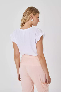 Remera manga volado - Malena moda femenina