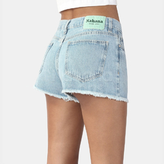 Short rígido celeste - Malena moda femenina
