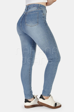 Jean chupín celeste FIT - comprar online