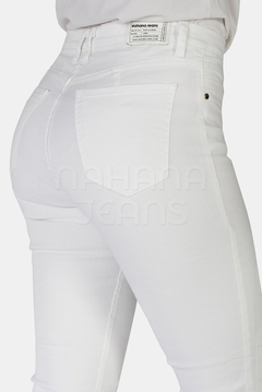 Jean chupín blanco - Malena moda femenina
