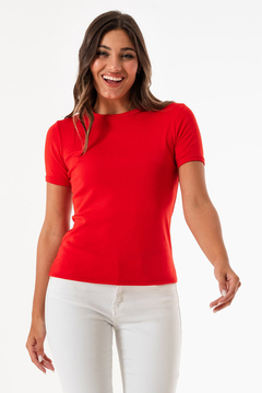 Remera básica microfibra - tienda online