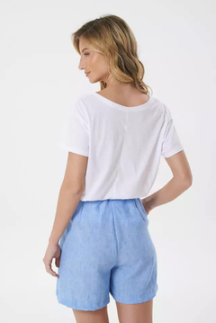 Remera bordada ave - Malena moda femenina