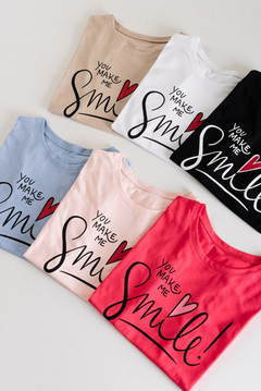 Remera smile - comprar online