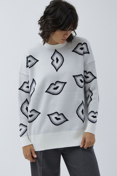 Sweater jacquard boca