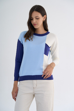 Sweater tricolor