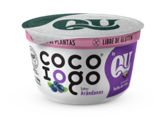 Yogur de Coco - Sabor Arándanos