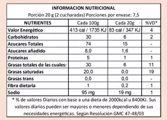 Crocante de coco y cacao