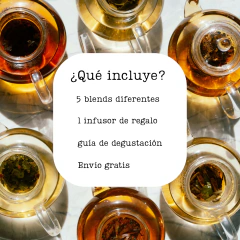 COMBO DEGUSTACIÓN DE TÉ (infusor de regalo) en internet