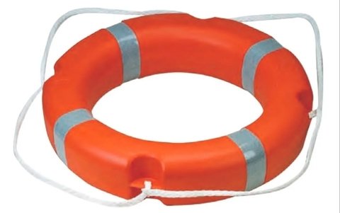 SALVAVIDA CIRCULAR PLASTICO 63CM