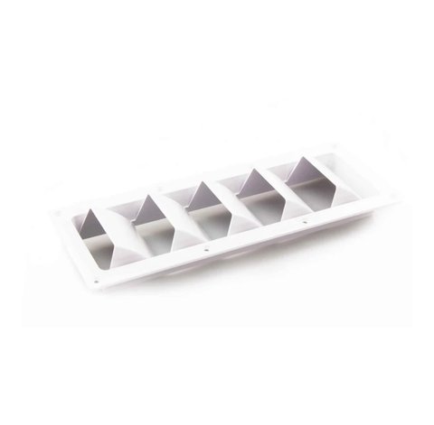 REJILLA VENTILACIÓN 5 ALETAS PLÁSTICA
