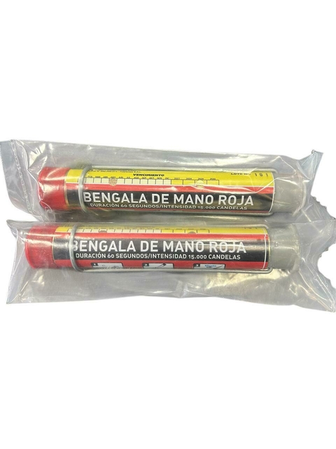 BENGALAS NÁUTICAS REGLAMENTARIAS VENCIMIENTO 4 AÑOS ( AGOSTO 2029 ) - comprar online