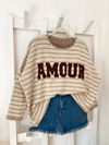 Sweater Amour rayado