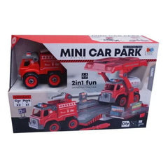 DIY - Mini Set 2 Vehiculos Rojo IK0077