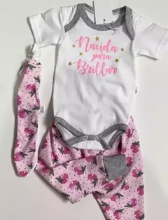 Aggu- Ajuar con body con vincha