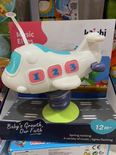 TOYS FOR FUN BABY MUSICAL AVION (A) C/SOPAPA+LUZ+SONIDO