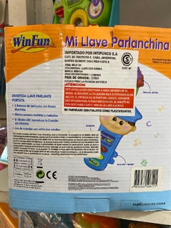 WIN FUN MI LLAVE PARLANCHINA - comprar online