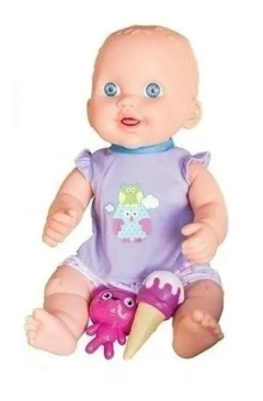 LALELU - MUÑECA POCHITA TOMA HELADO - comprar online