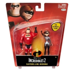 JUEGOS Y JUGUETES - INCREIBLE ELASTIGIRL Y MR INCREIBLE