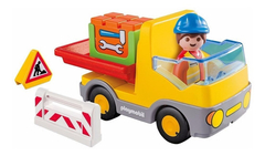 PLAYMOBIL 1.2.3 6960 CAMION CONSTRUCCION - comprar online