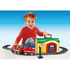 PLAYMOBIL 1.2.3 6783 TREN CON ESTACIÓN - comprar online