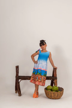 Vestido Taty Barrado - Rio