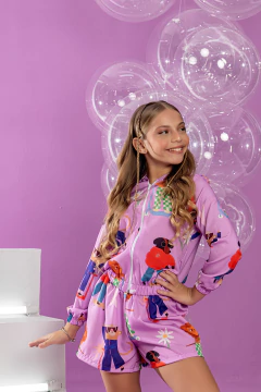 Combinadinho Bomber Gabi animais - loja online