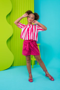 Combinandinho Listras (Rosa) na internet