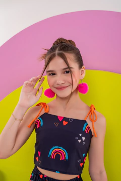 Combinadinho midi babi black na internet