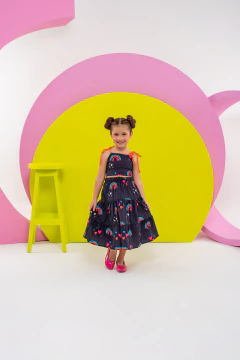 Combinadinho midi babi black - loja online